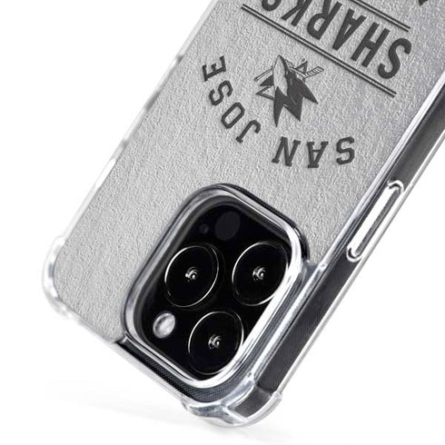 NHL San Jose Sharks Black Text iPhone 16 Pro MagSafe Case